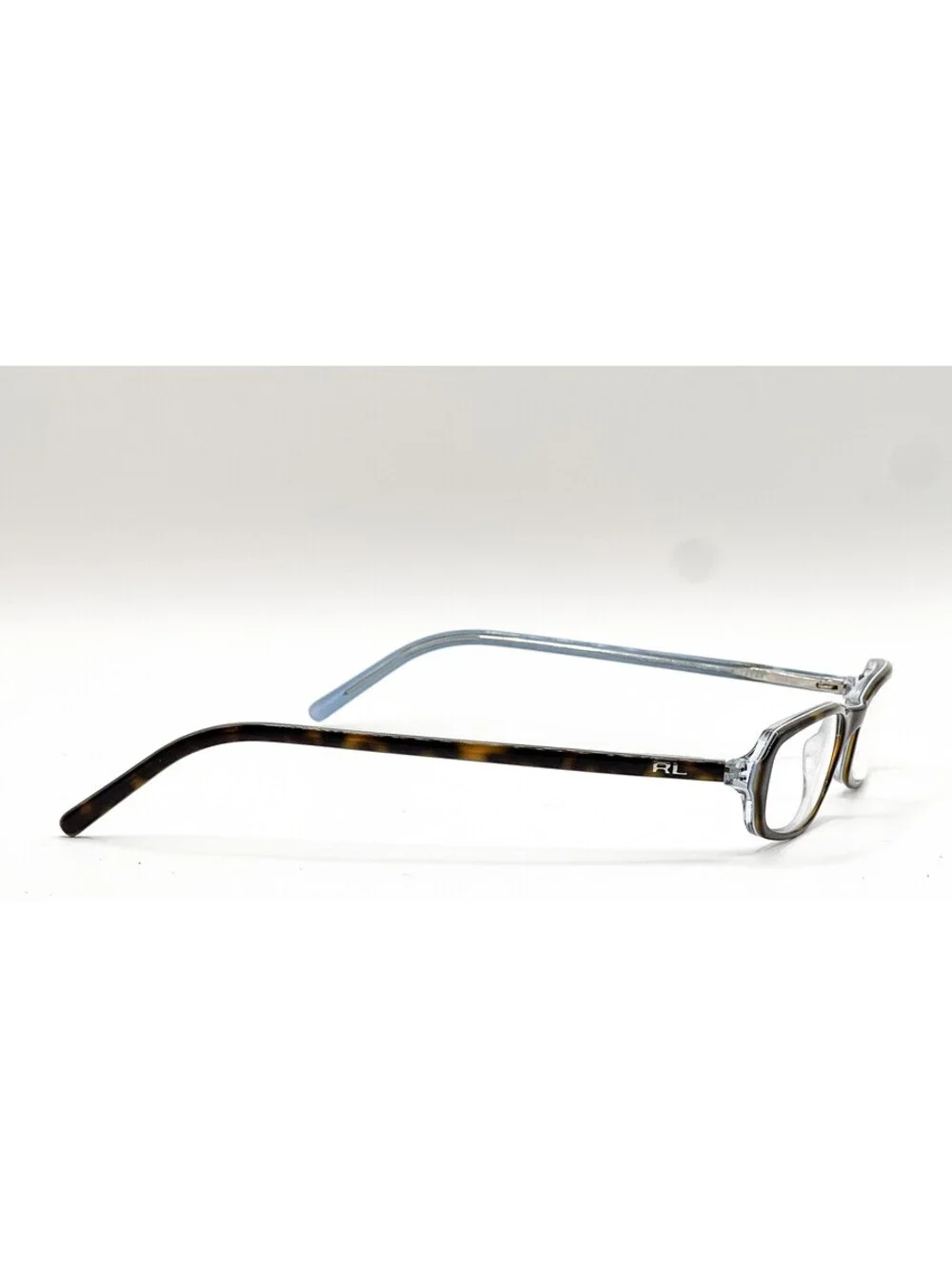 Ralph Lauren RL 6017 5211 Havana-azure Transparent Eyeglass Frames 49-16